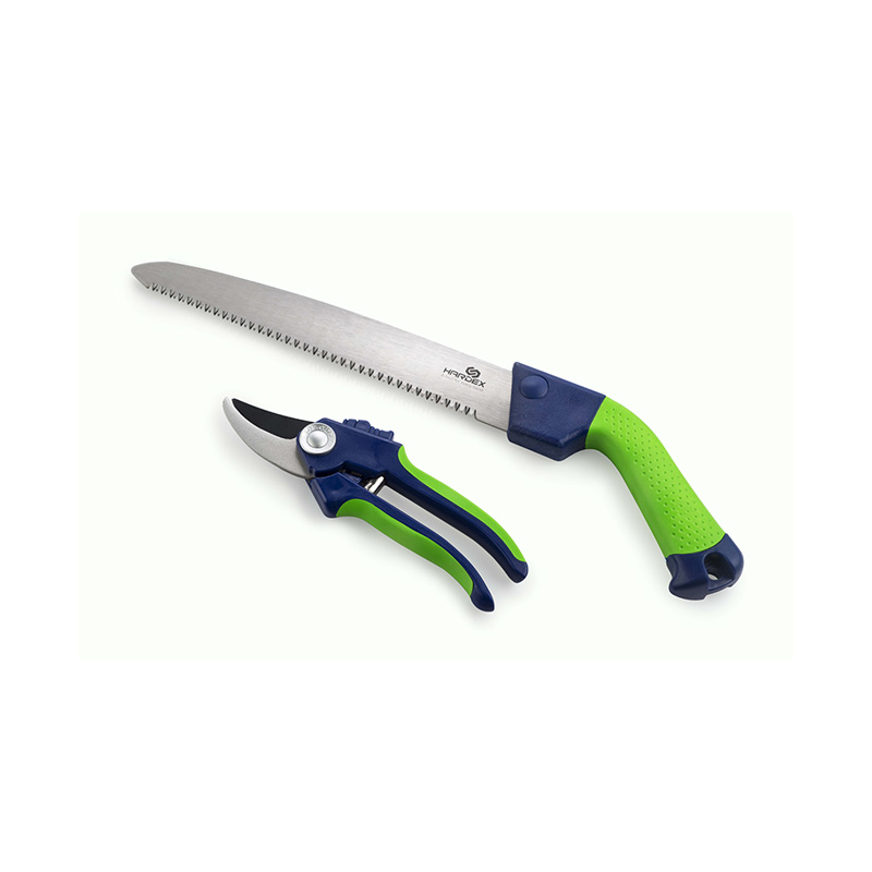 Gardening saw and scissors set