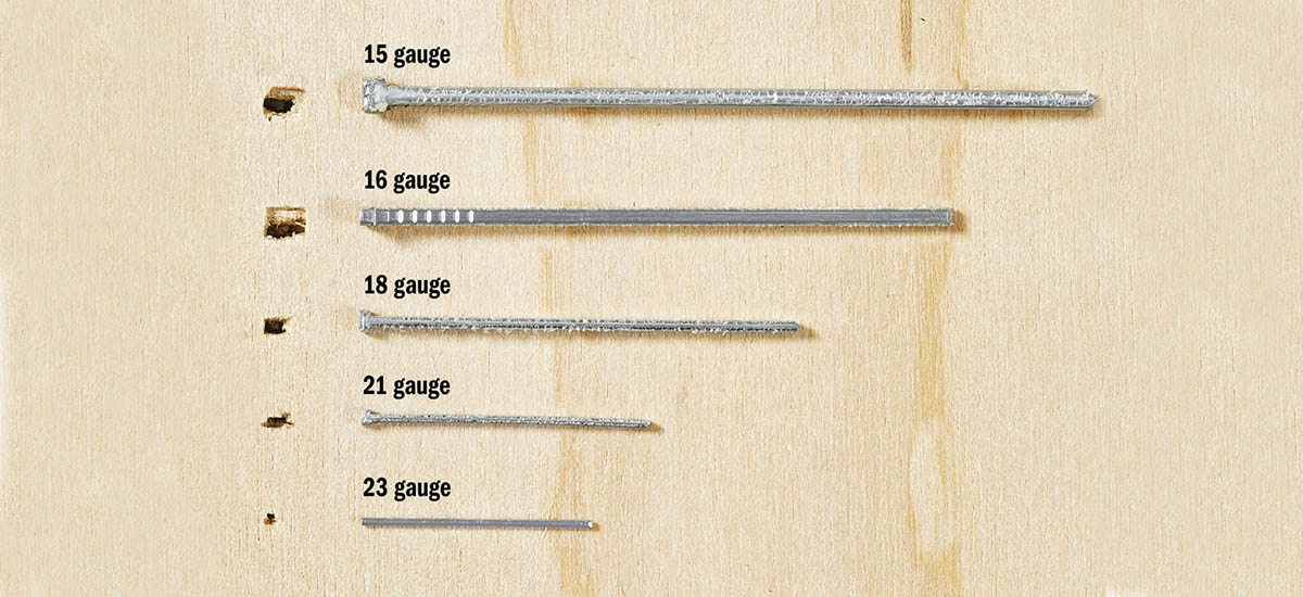 18 Gauge Vs 16 Gauge Nails: Choosing the Right Fit